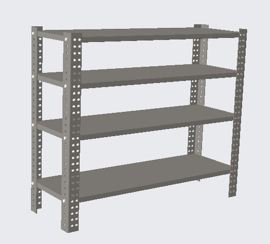 3D Heavyduty rack